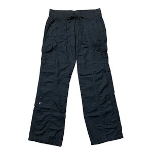 Vintage 90’s Wide Leg Cargo Pants Navy Size Small